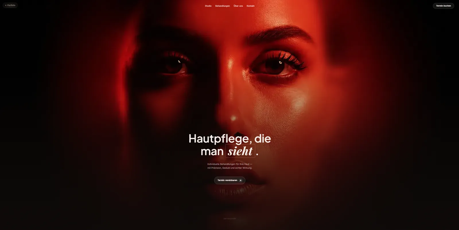 LUMA Kosmetikstudio Website