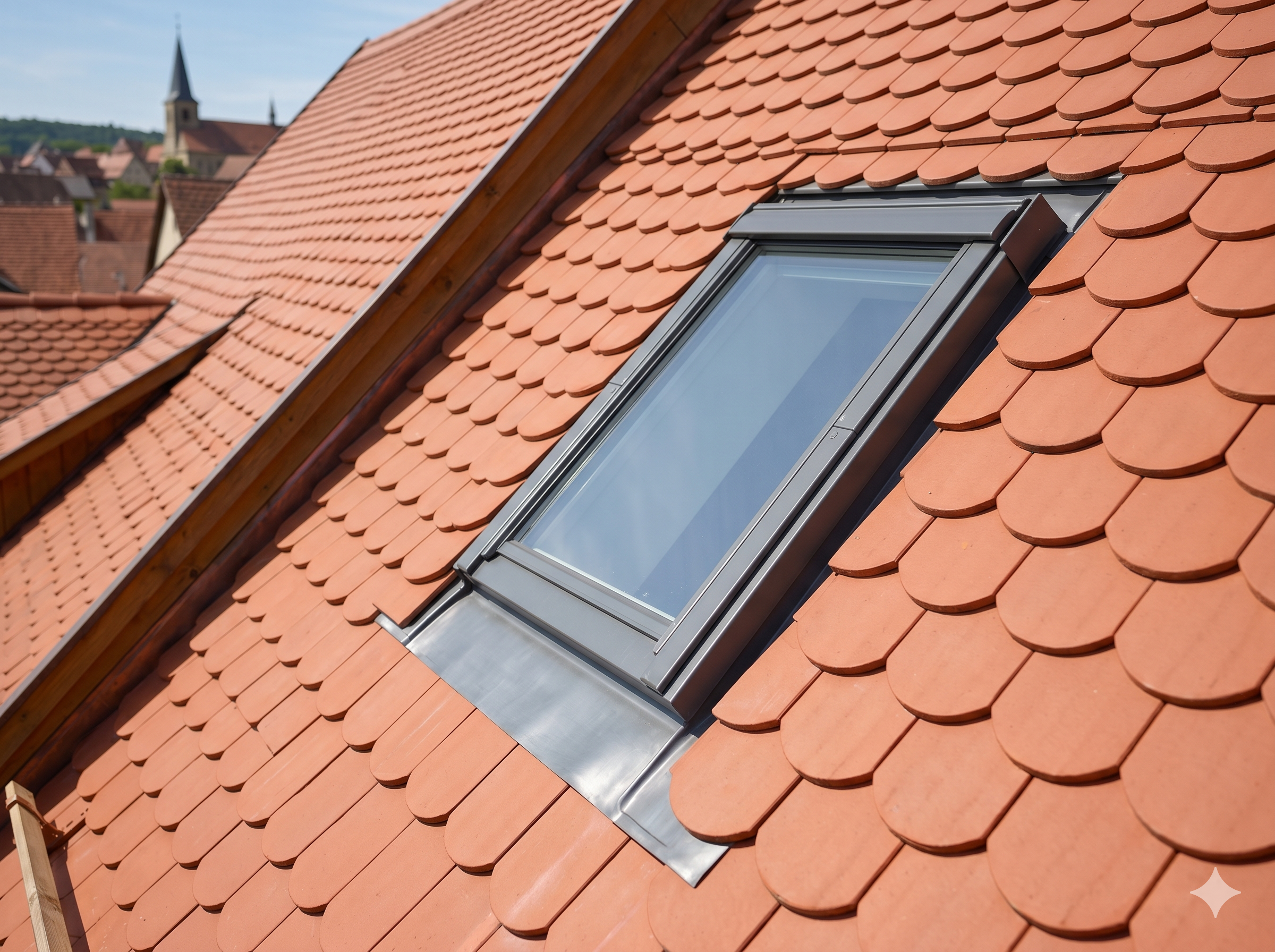 Velux-Einbau und Dauerbelüftung, Baunach